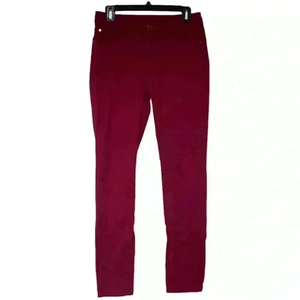Burgundy Jeans | Size 9